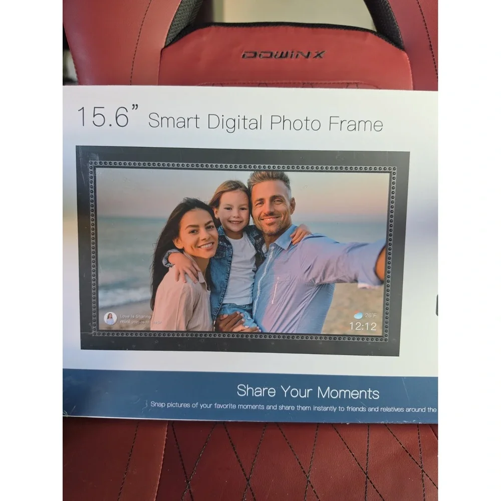 New Sealed Box 15.6-Inch Digital Smart Photo Frame w/WiFi HD Touch Screen 32GB